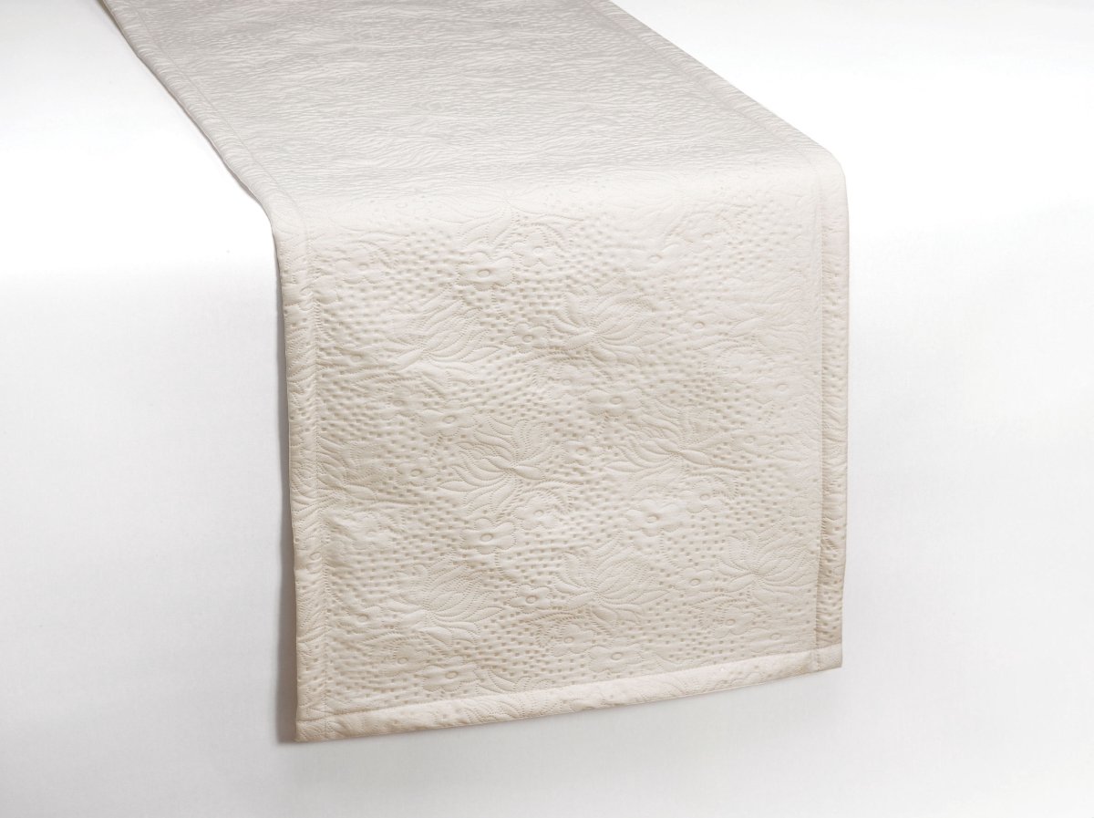 Elise Tafelloper creme 42x220cm