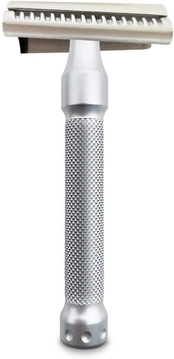 SnelShoppen - Legion Slant Shaver - Professionele Scheermes, Comfortabele Handgreep, 90 mm, Ideaal voor Thuisgebruik en Reizen, Perfect voor Nette Baa