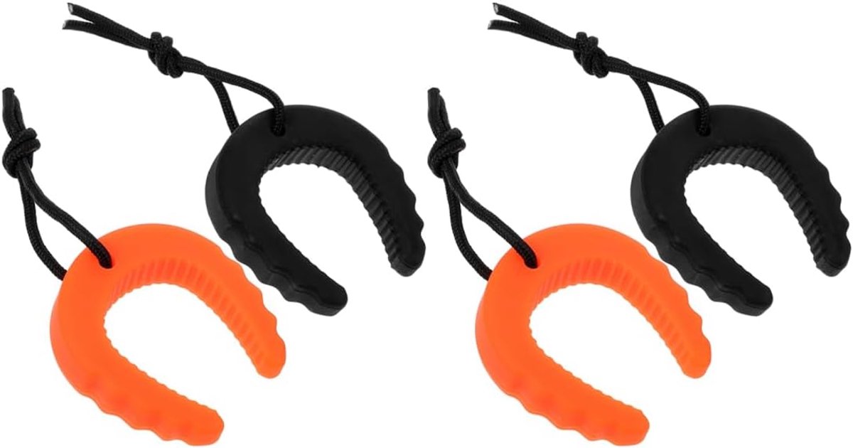 SnelShoppen - 4pcs Deurstoppers Voor Noodsituaties - Deurklemmen, Vingers Bescherming, Duurzaam en Compact - Ideaal Voor Kinderen, Thuis en Op Feesten