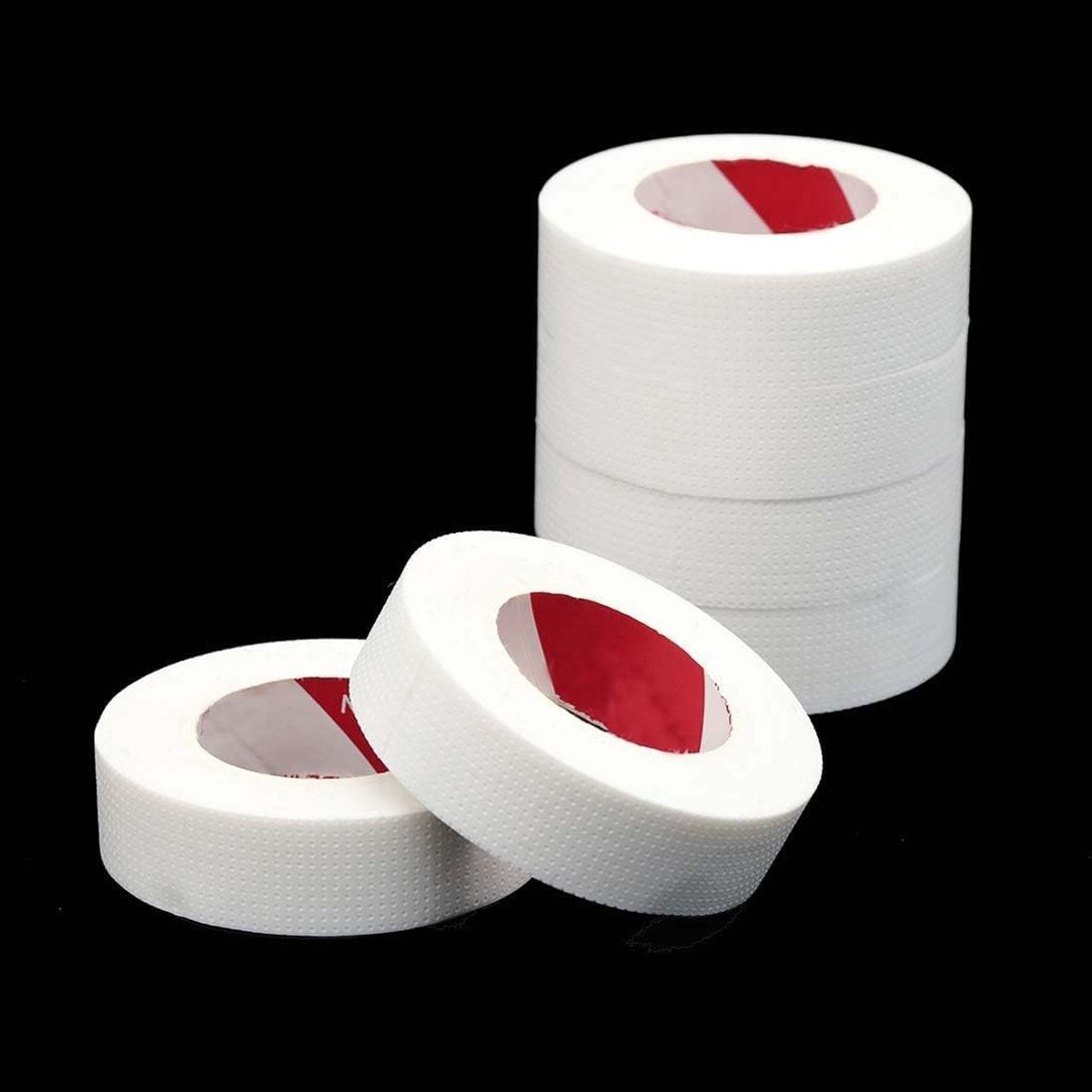 SnelShoppen - 6PCS Eyelash Extensions Tape - Ademend en Comfortabel - Flexibel PE Materiaal - Ideaal voor Wenkbrauw en Wimper Extensions