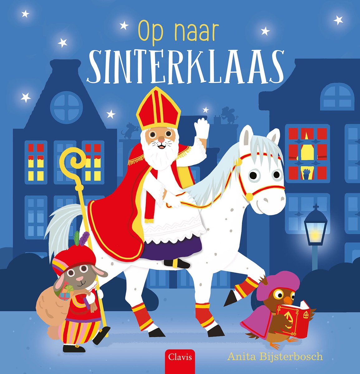 Omslag van Op naar Sinterklaas van Anita Bijsterbosch