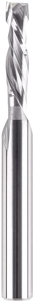 SnelShoppen - Spiral Frees Cutter 8mm Schacht 6mm Snijdiameter 24mm Snijlengte Voor Houtbewerking CNC Frees - Hoogwaardige VHM Frees voor Precisie en