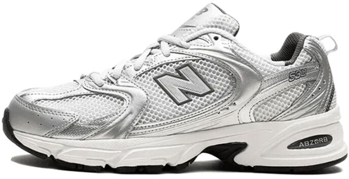 Sportschoenen voor heren New Balance 530 Lichtgrijs 45 Zilverkleurig