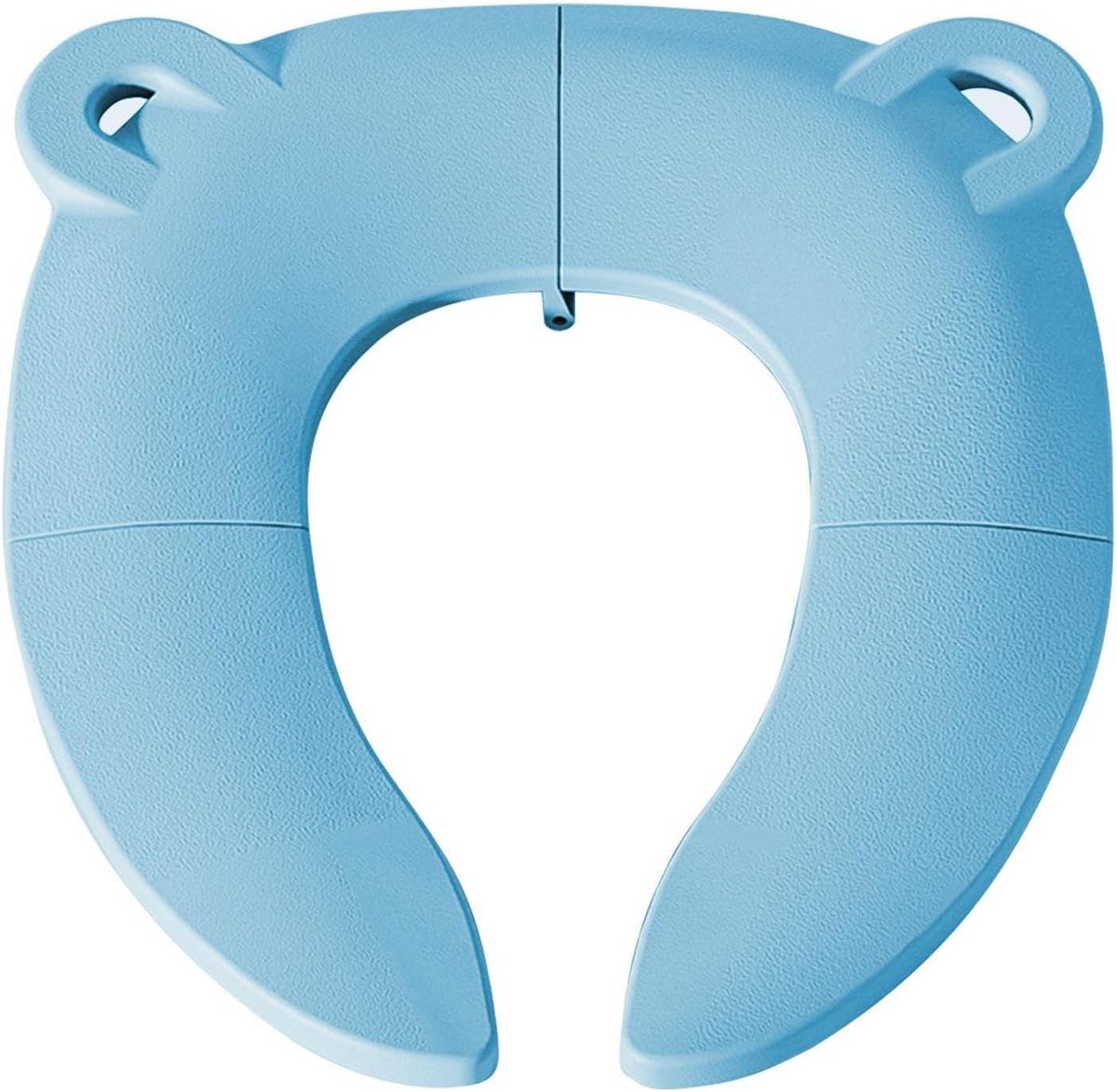Toiletbril Peuters - Kinder Toiletadapter - Zindelijkheidstraining - Opvouwbaar met Tas - 15.7L x 6.2W cm - Blauw
