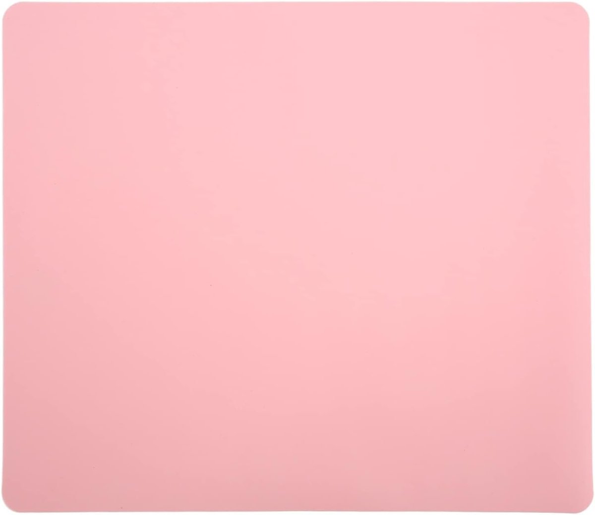 knutselmat, 279 x 239 x 1 mm siliconen sieraden gietmatten antislip hittebestendige wasbare mat voor doe-het-zelf keuken (roze)