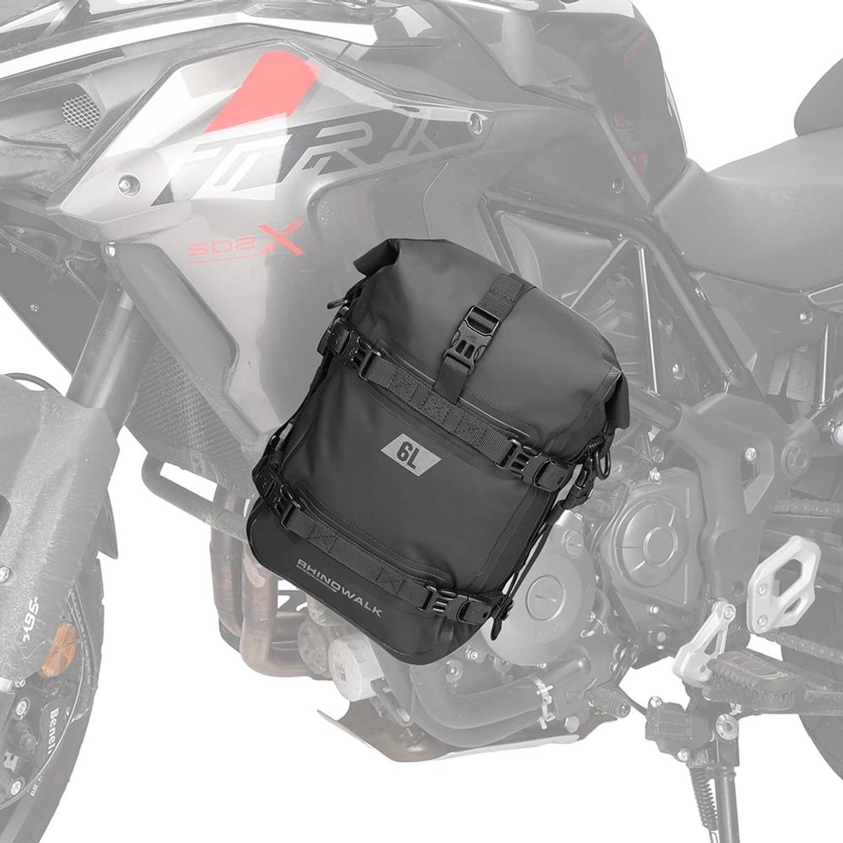 Omgoods - Multifunctionele Motorrugzak - Achterzak - 6 Liter - Zwart