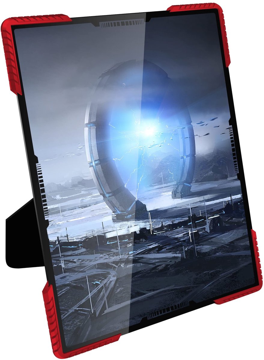 Omgoods - Rood 8x10 Fotolijst - Tempered Glass Wanddecoratie