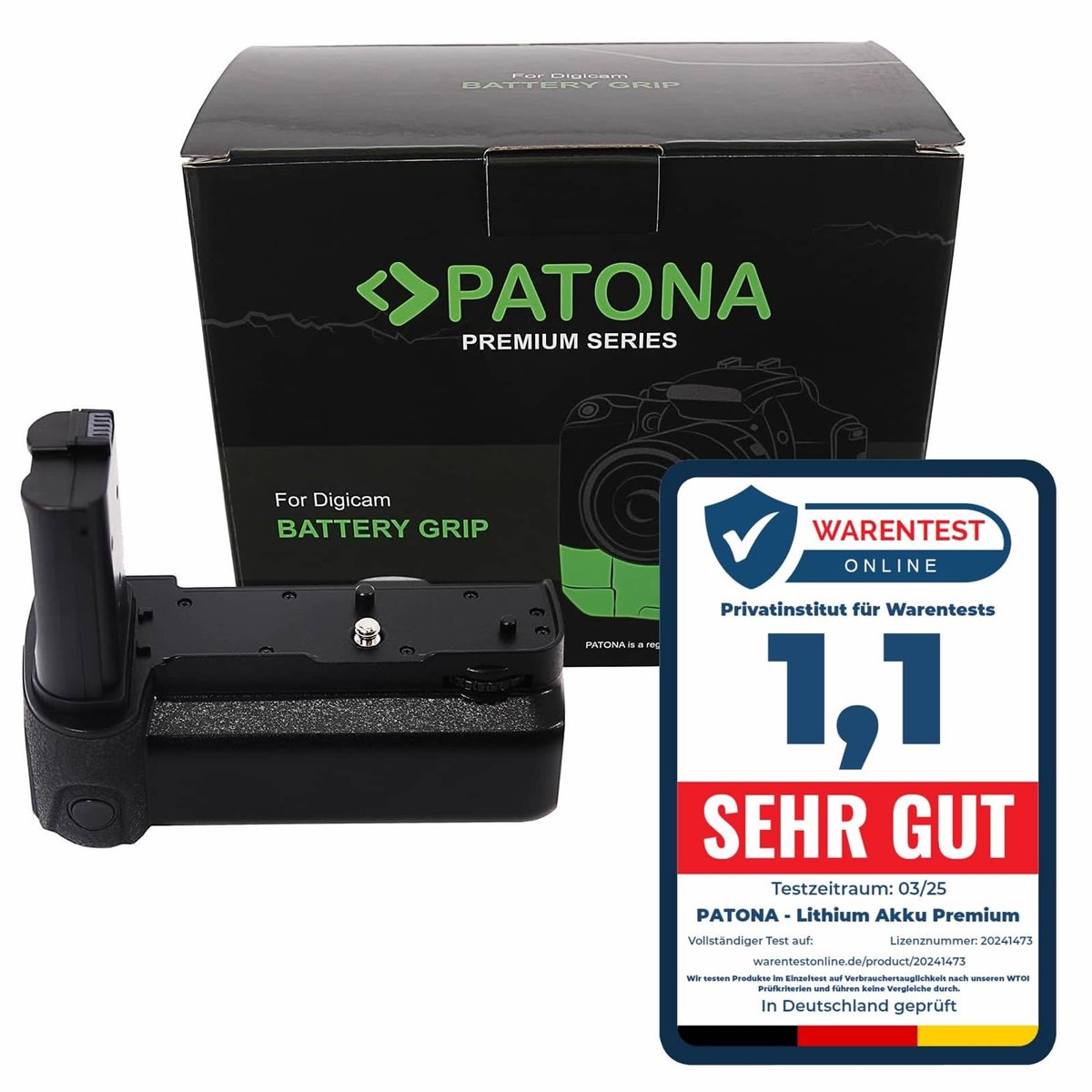 Omgoods - Battery Grip voor Nikon Camera's - Vervangt MB-N10 met Afstandsbediening