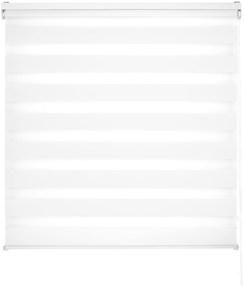 Omgoods - Dubbel Laag Rolgordijn voor Dag en Nacht - 100 x 250 cm