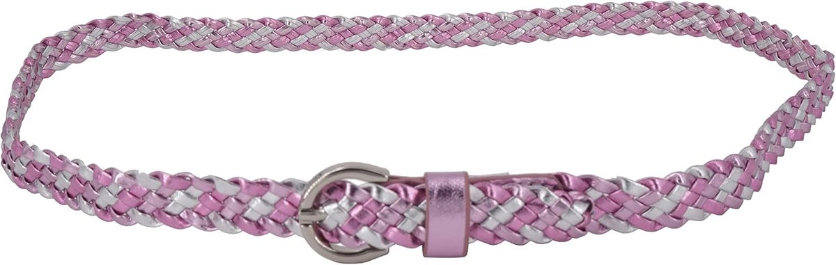 kinderriem meisje glitter elastische riem smalle meisjesriem voor jurk jeans rok mode accessoire maat 65 cm glanzende stretch riem school feest cadeau