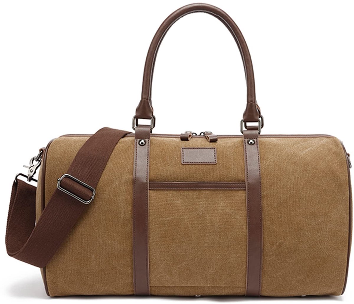 Omgoods - Retro Canvas Weekendtas voor Mannen en Vrouwen