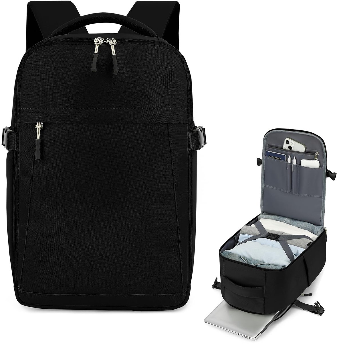 Omgoods - Handbagage Rugzak voor Ryanair met Anti-Diefstal Compartment