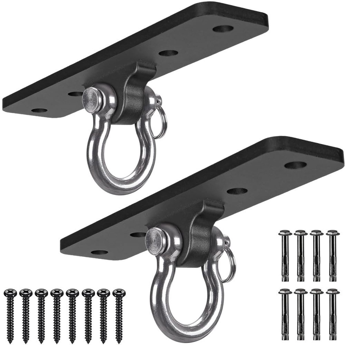 Omgoods - Heavy Bag Hangers - Ceilings Beugels voor Krachttraining en Aerial Yoga
