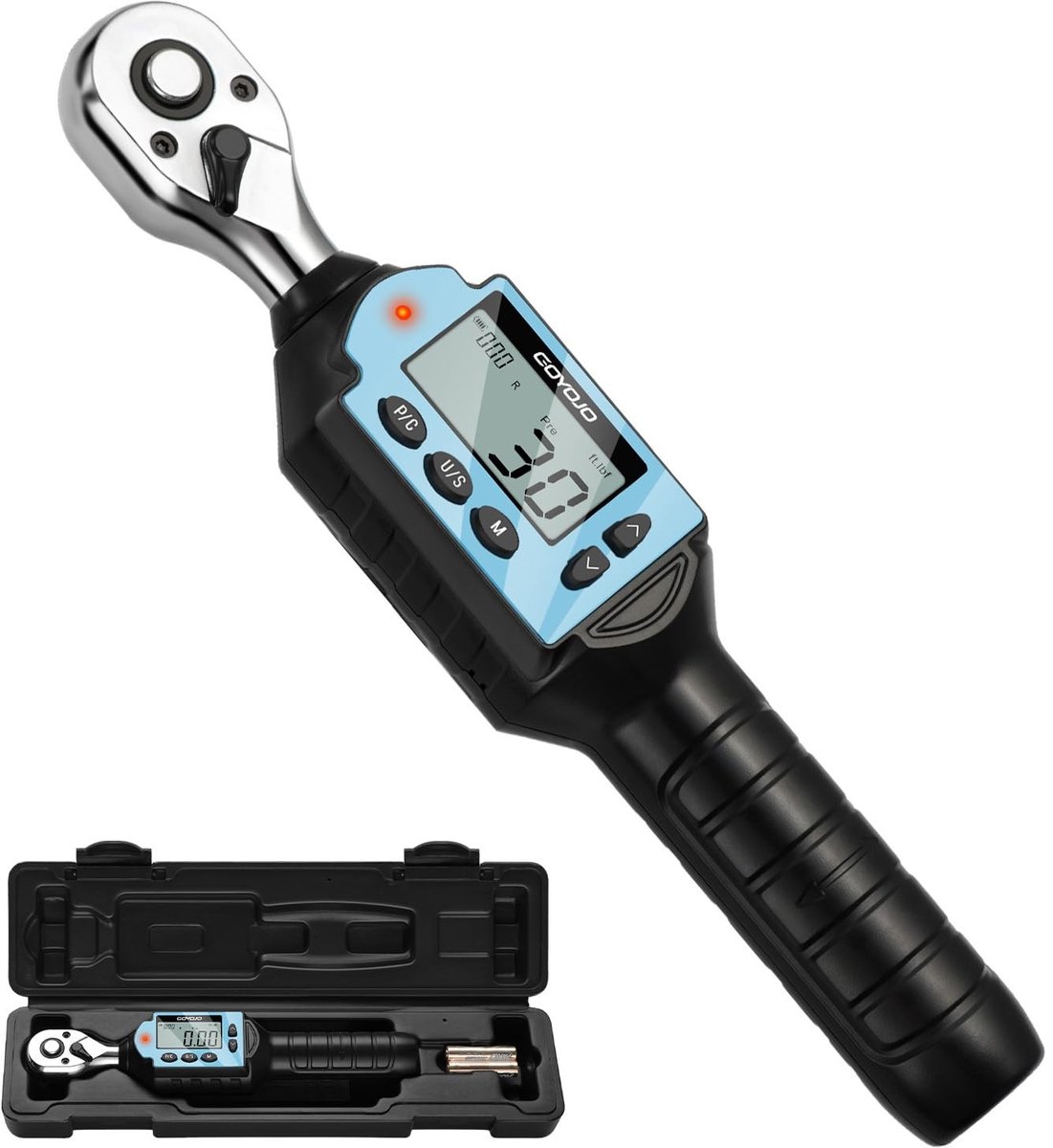 Omgoods - Digitale Momenten sleutel met Buzzer & LED - Nauwkeurigheid ±2%