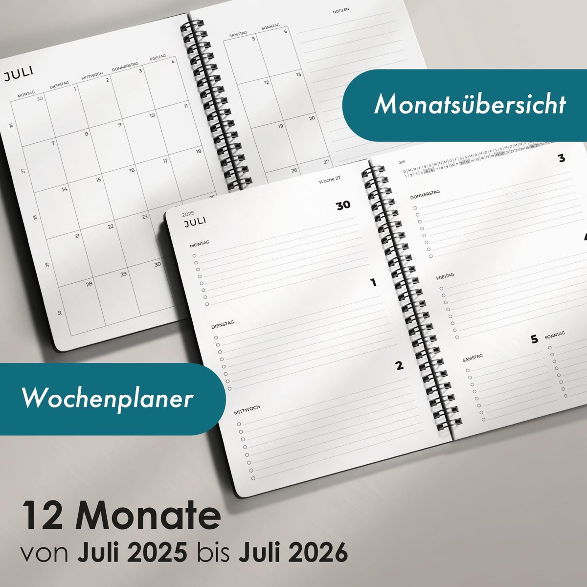 Omgoods - Agenda 2026 - A5 Planner voor Scholen en Docenten