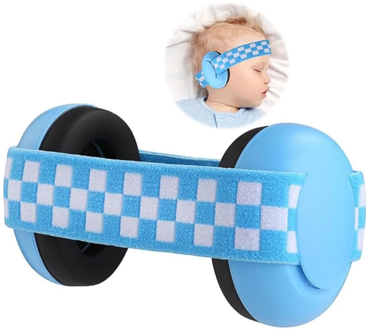 Omgoods - Baby Earmuffs - 25 dB Geluiddempende Hoofdtelefoon voor 0-36 Maanden