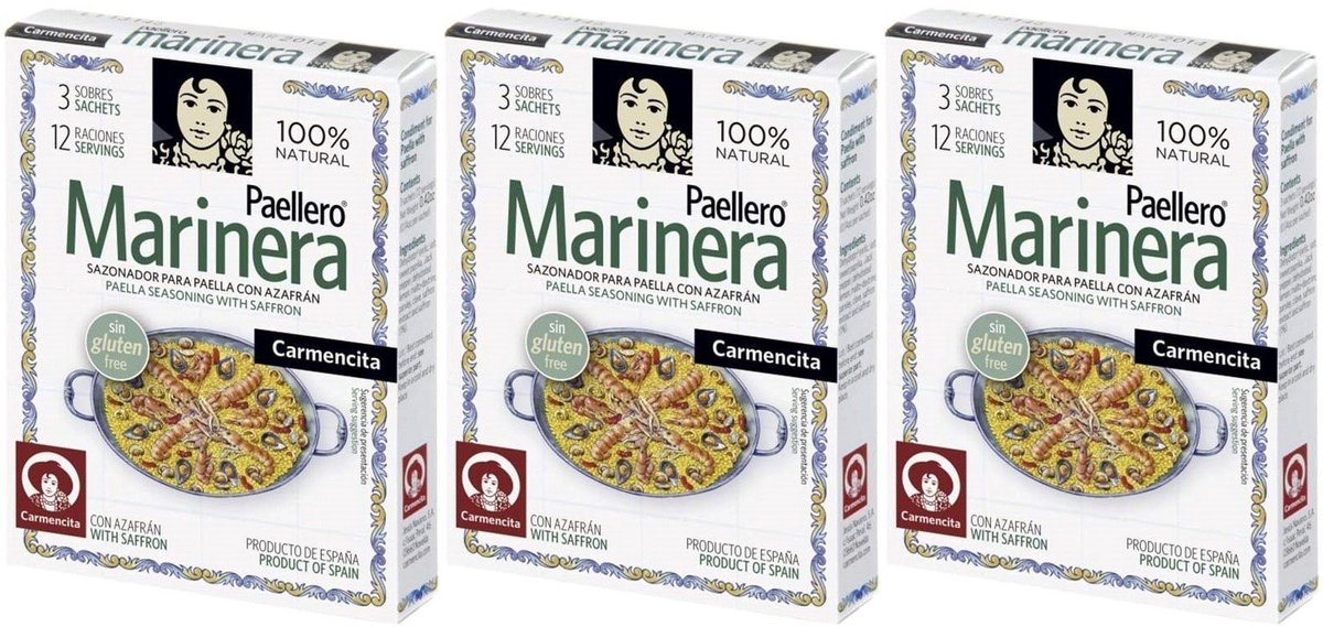 Omgoods - Paella Specerijenmix voor Maritieme Gerechten (3 Eenheden)