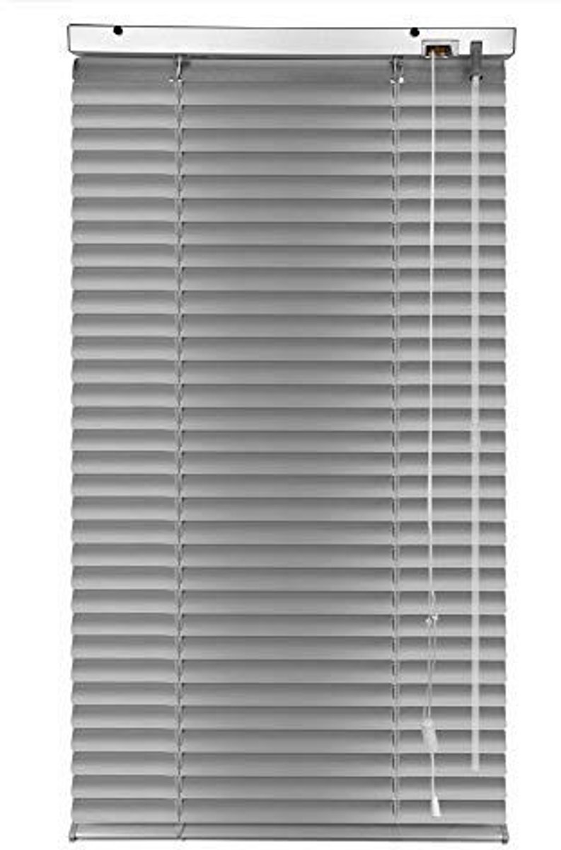 Omgoods - Aluminium Blind zonder Boren - 160 x 95 cm - Glans Zilver
