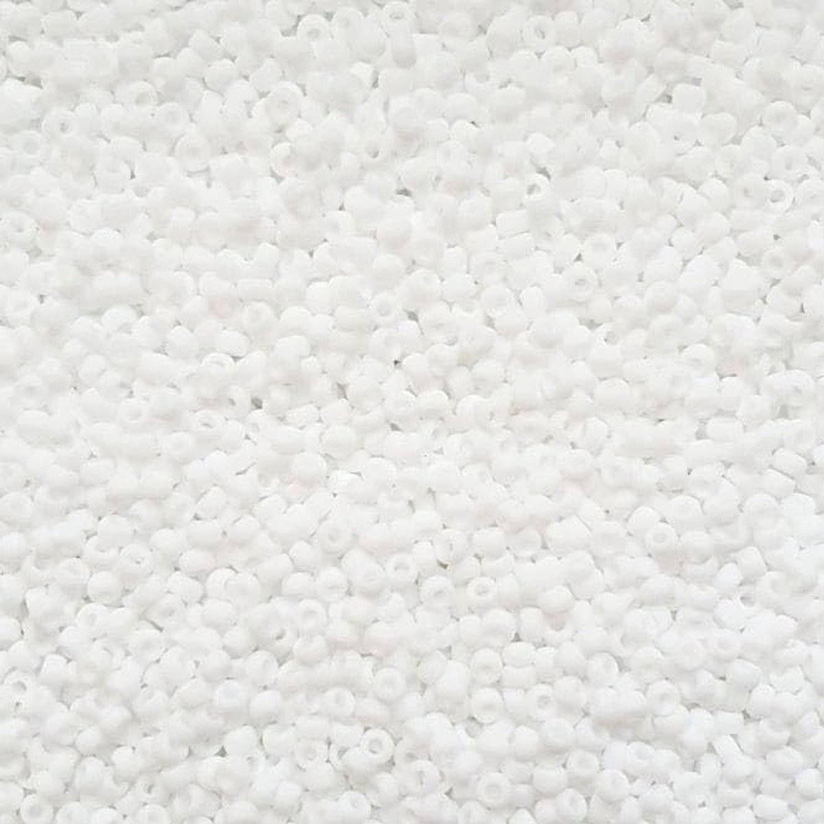 Kralen Indianenkralen zaadkralen ponykralen 2mm opak, mat, 11/0 opak