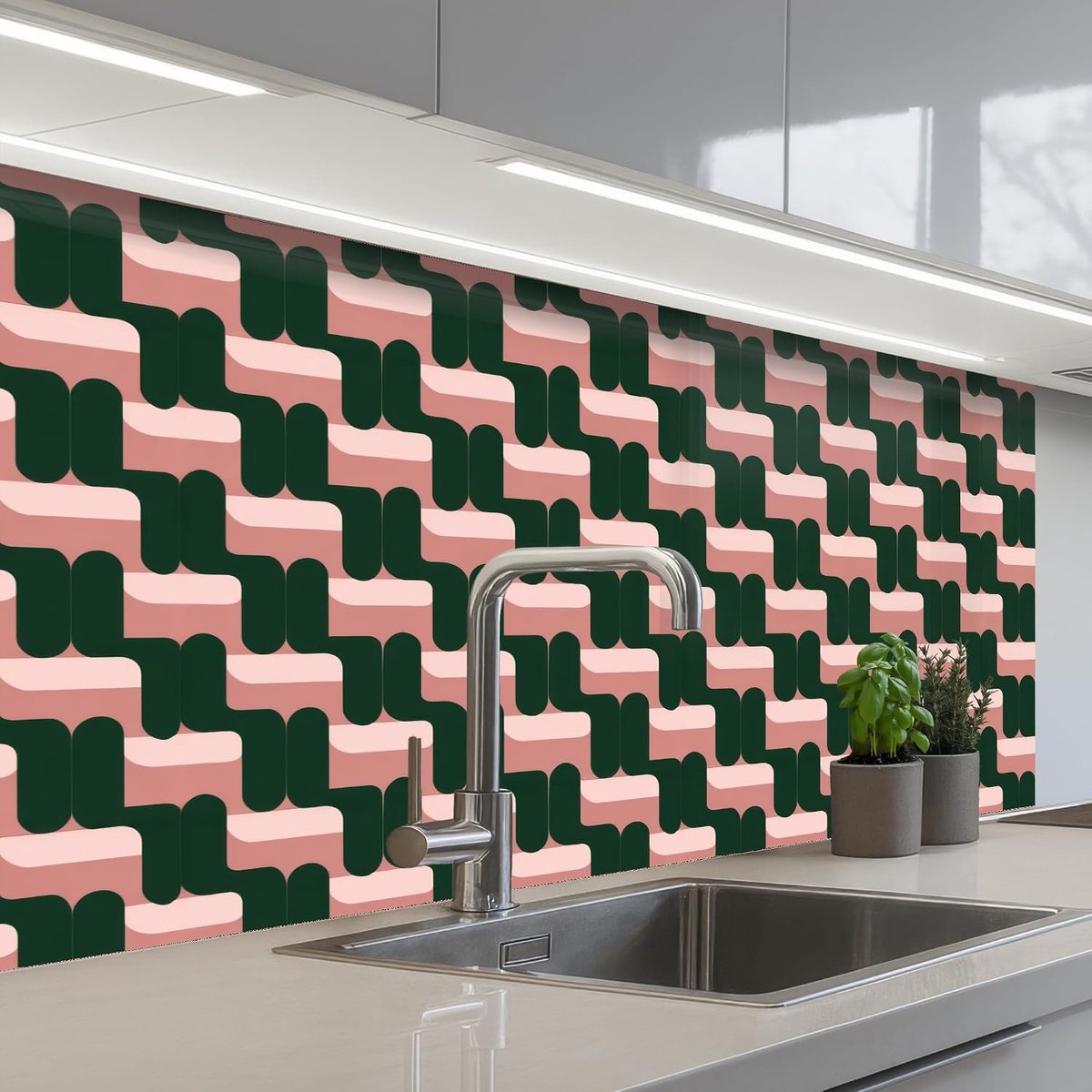 keukenachterwand 60x100 cm zelfklevend keuken decoratie accessories