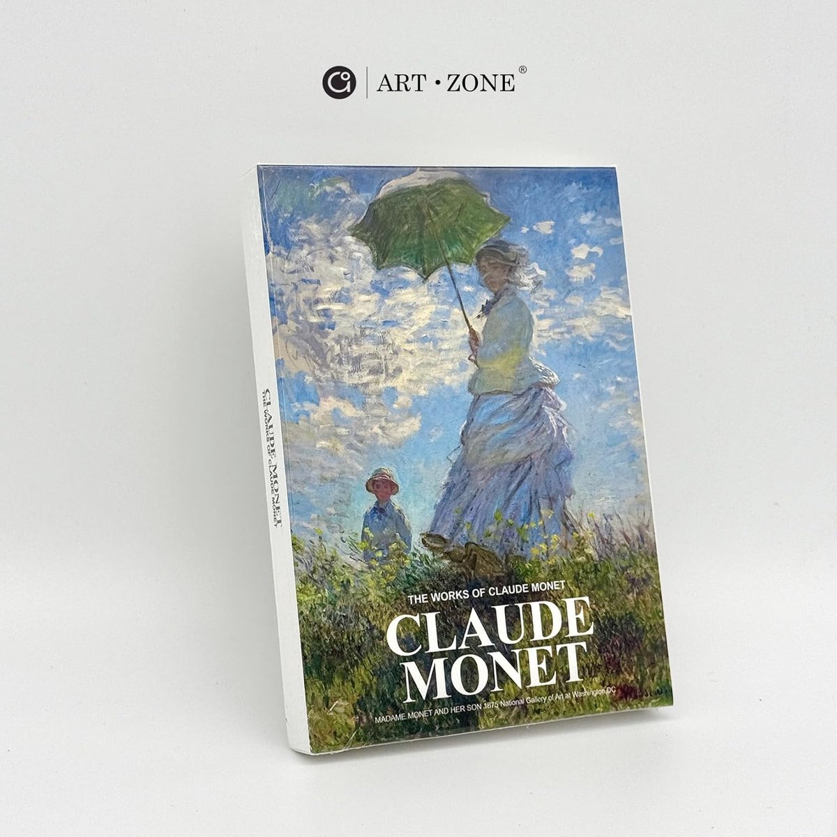 Art·Zone Monet Wenskaarten (30 kaarten) 14,2x10,2 cm Blanco