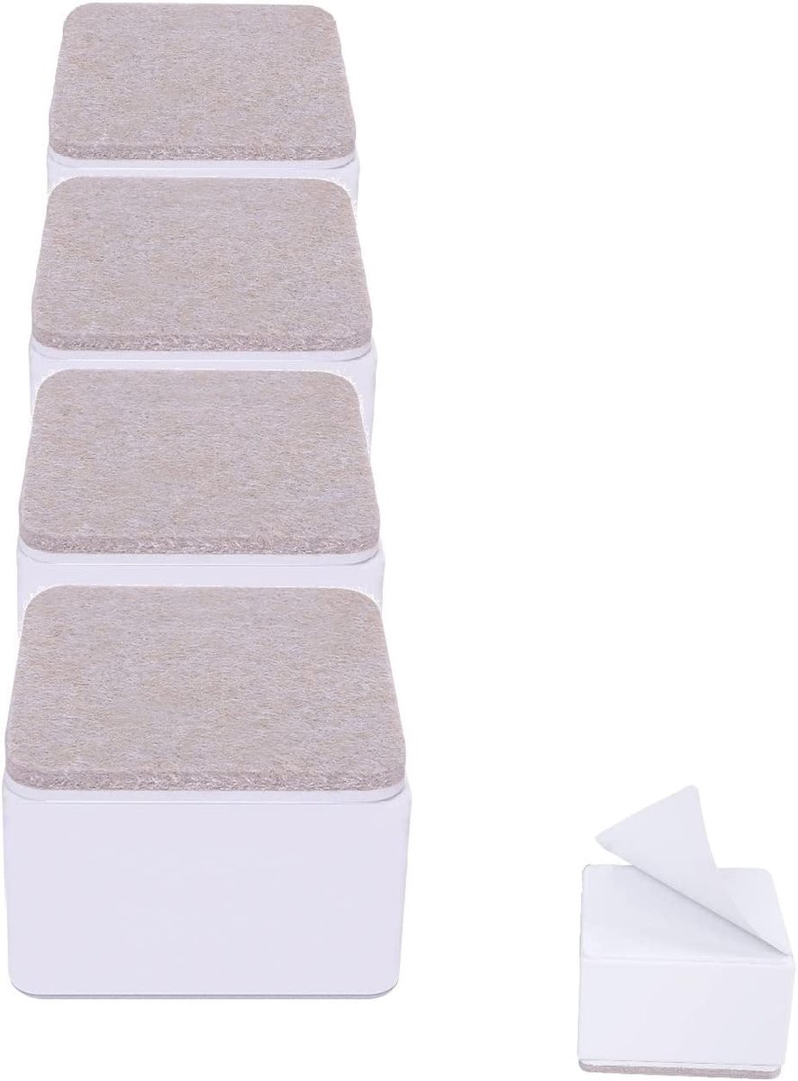 Meubelverhoger 2 inch van Koolstofstaal, Zelfklevende 5 cm