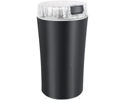 Elektrische Koffiemolen - Bonenmolen Specerijenmolen - Verse Ingrediënten Malen - Handsfree Bediening - 17.5 x 9 cm - Zwart