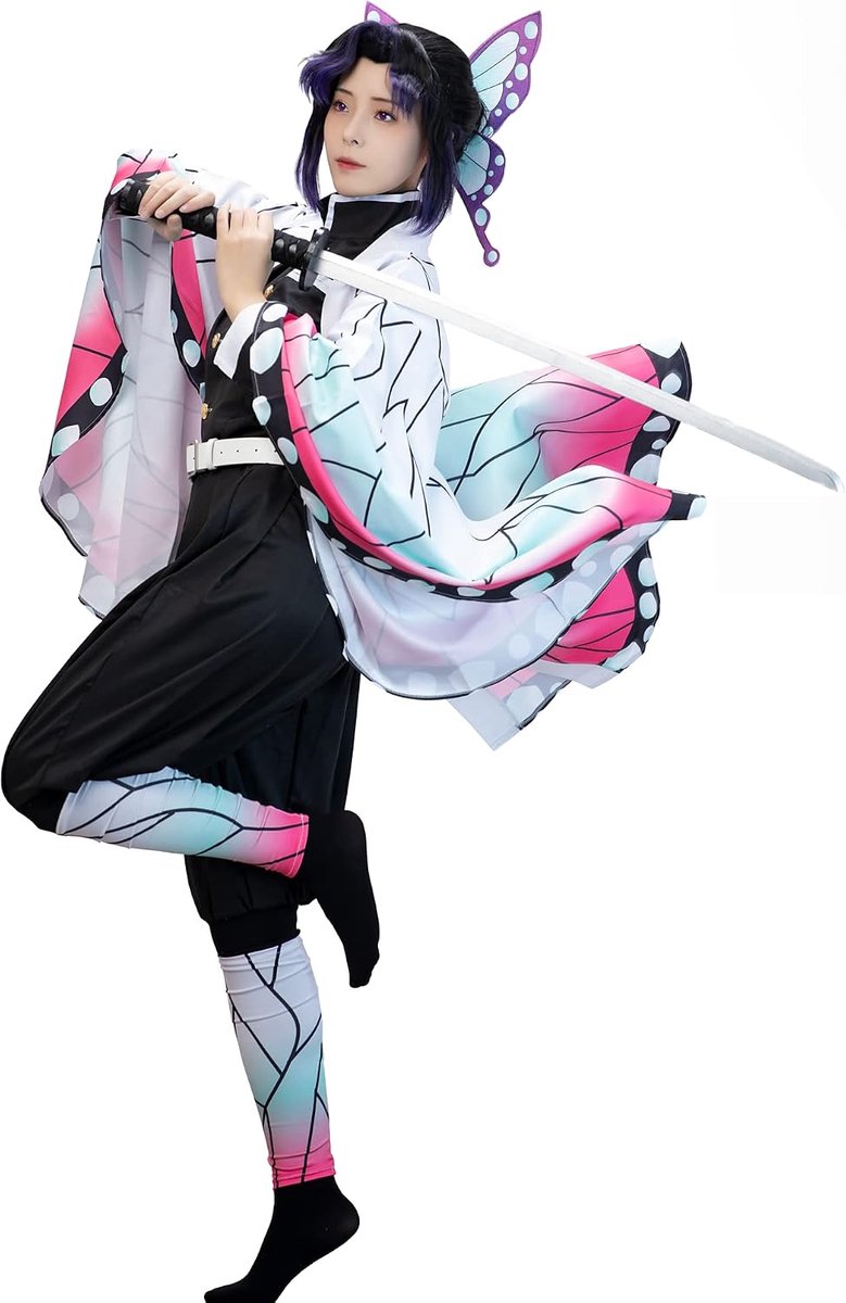 Zenitsu Cosplay kimono volledige set Anime Zenitsu cosplay kostuum