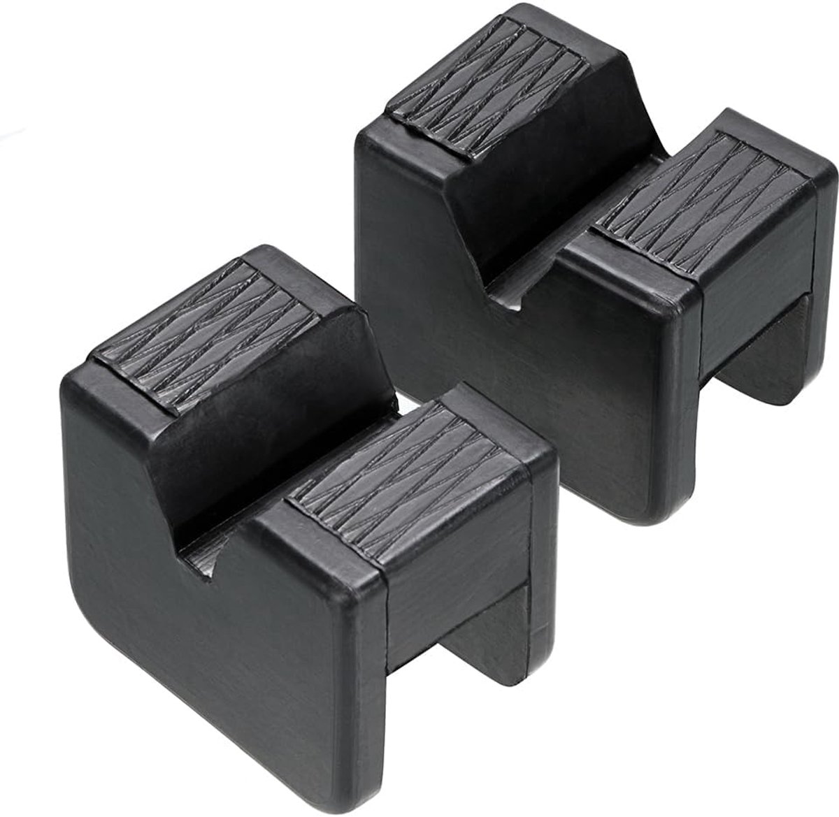 2 Stks Jack Stand Pad, As Stands, Universele Slotted Frame Rail Protector, Pinch Lassen Protector