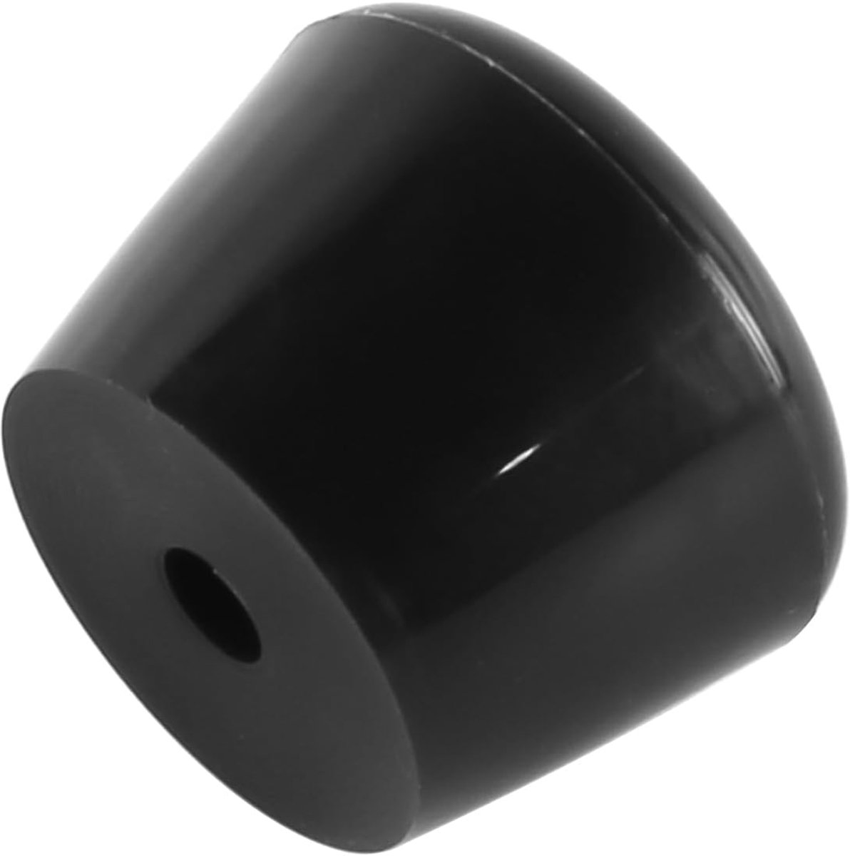 2-Pack Rubberen Rolschaatsen Met Schroeven Remblokken Vierwielige Rolschaatsen Remblokstoppers Universele Rolschaatsen Vervangende Skate Accessoires Zwart