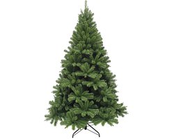 Triumph Tree Forrester Kerstboom met Zachte Naalden en Realistische Vorm - Kerstversiering voor Binnen - Kunstboom met Natuurgetrouw Ontwerp - H230 x Ø142 cm - Groen Klassiek