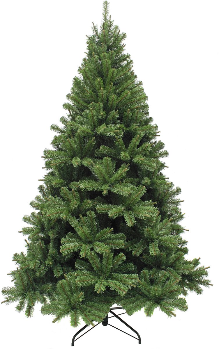 Triumph Tree Forrester Kerstboom met Zachte Naalden en Realistische Vorm - Kerstversiering voor Binnen - Kunstboom met Natuurgetrouw Ontwerp - H230 x Ø142 cm - Groen Klassiek
