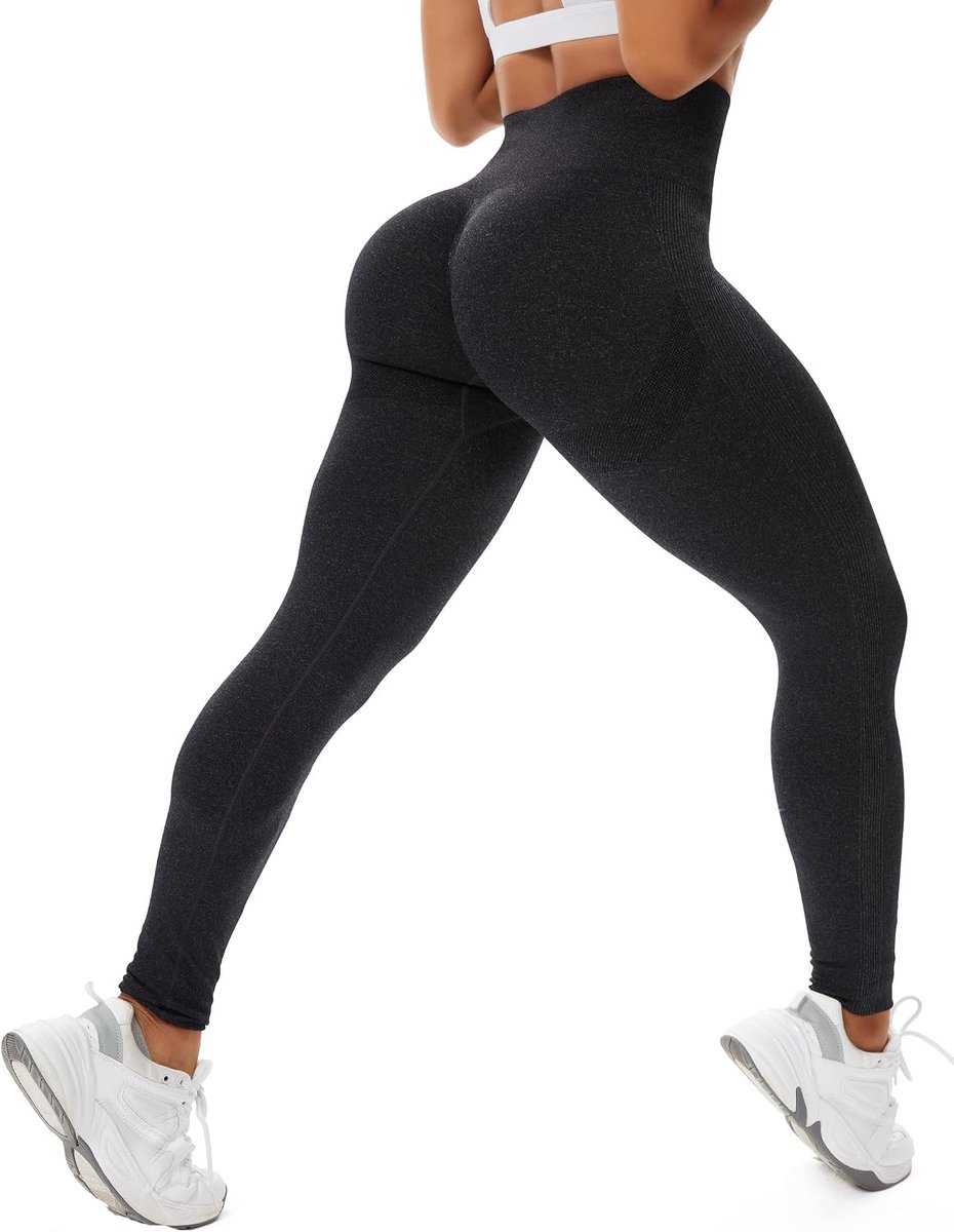 Scrunch Butt Leggings voor dames, push-up broek met hoge taille