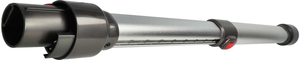 vhbw-stofzuigerbuis, compatibel met de Dyson V15s, V15 Detect Complete en V15 Detect Absolute stofzuigers – 44,5 – 66,5 cm, zilver