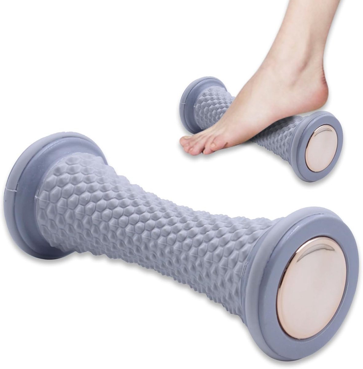 Voetmassagerol, 2 Stuks Fasciarol Draagbare Drukpunt, Massageroller Voor Verlichting van Plantaire Fasciitis Voetboogpijn Myofasciale Pijn