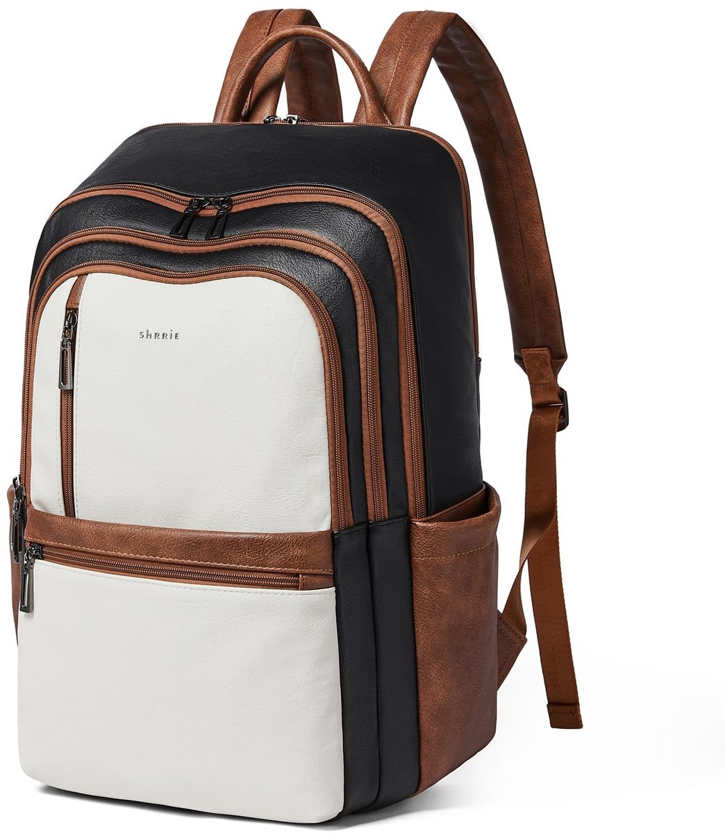 Omgoods - Dames Laptop Backpack 17 Inch van Leer - Stijlvolle Reistas voor Dagelijks Gebruik