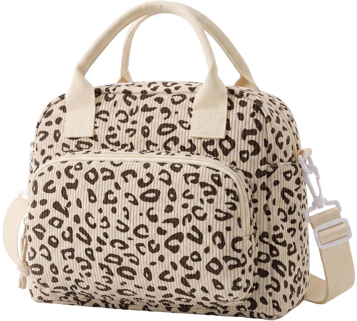 Omgoods - Geïsoleerde Lunchtas met Luipaardprint - Compact en Waterafstotend