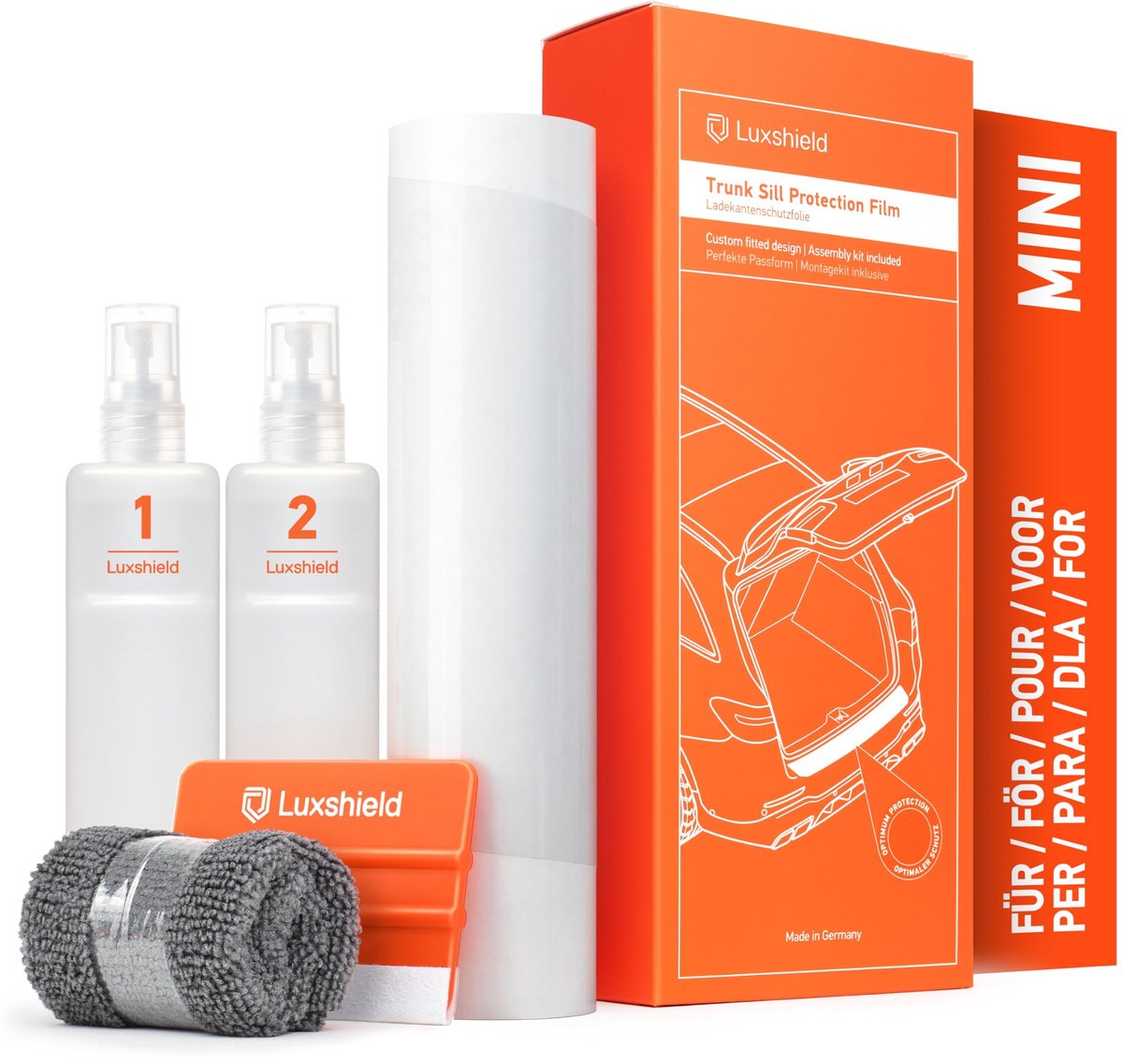 Omgoods - Load Threshold Beschermfolie voor Aceman J05 I 2024-2026 - Bumperbescherming in Transparante Folie