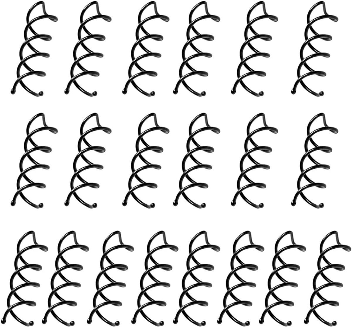 Haarspelden, haarspelden, haarspelden, 20 stuks, voor doe-het-zelf caps (zwart) geschikt voor verschillende kapsels.