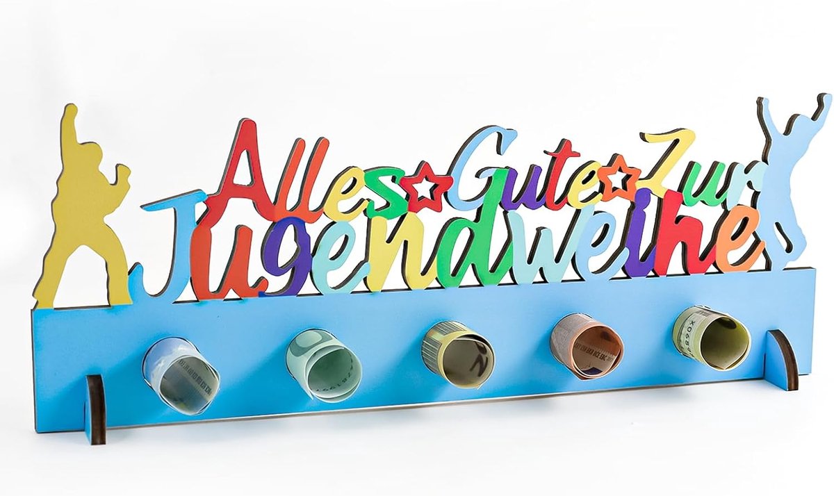 Geldcadeau, gepersonaliseerd geldcadeau, creatief cadeau, decoratief cadeau, verjaardag, geldcadeau, voor jongens, meisjes, vrienden, volwassenen (kleur)