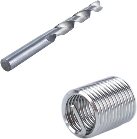 M12x1,25mm Helicoil-hersteldraadreparatiegereedschap Draadinzetset Compatibele handgereedschapset voor autoreparatie, 25 stuks — afbeelding 2
