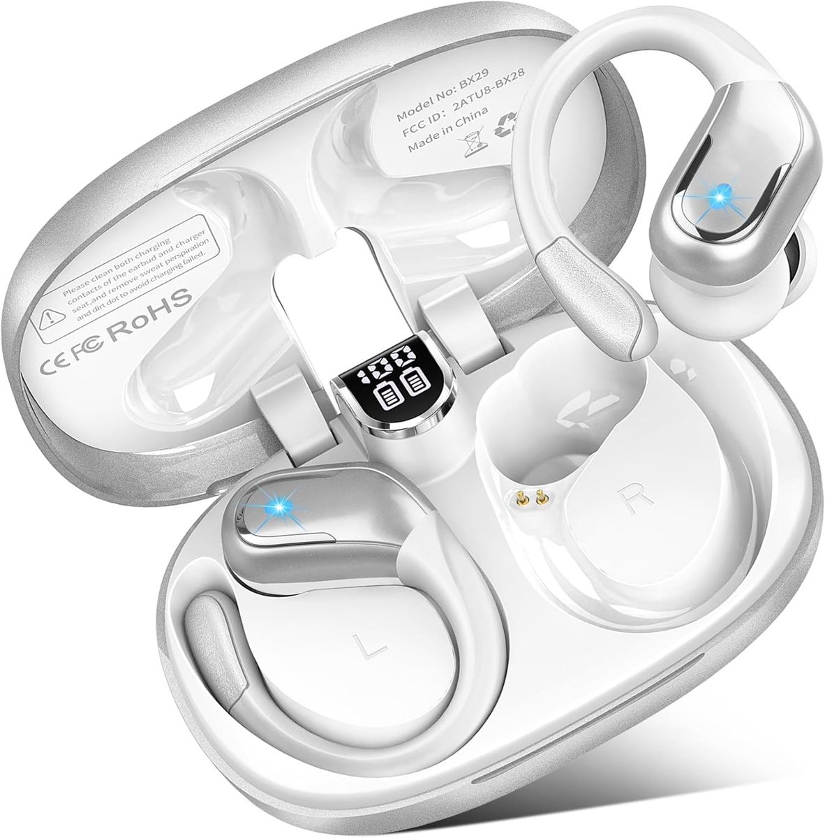 Omgoods - Draadloze Oordopjes met Bluetooth 5.3 - Ruisonderdrukking en Waterdicht