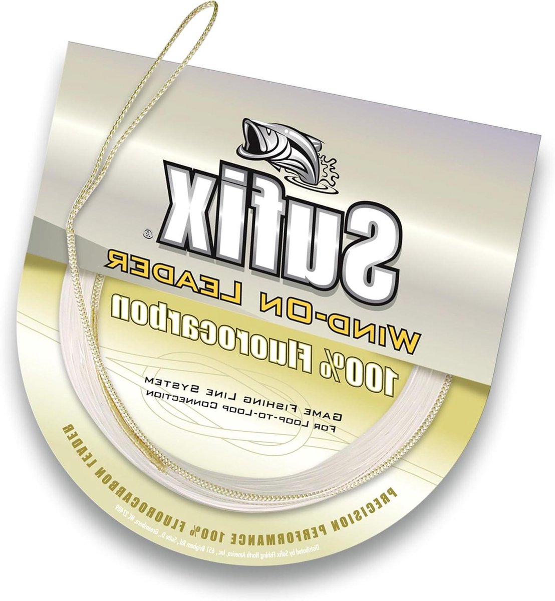 Fluorocarbon Leader Vislijn - Onderlijn Fluorocarbon - Vissen - Knooploze Bevestiging - 33 voet - Transparant
