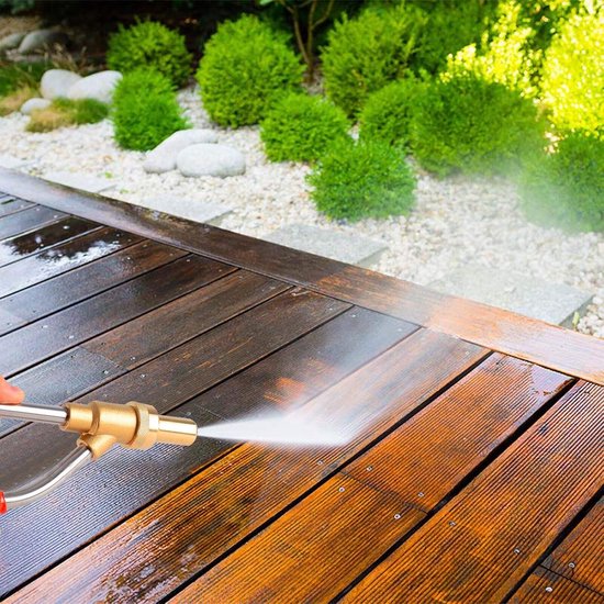 SnelShoppen - High Pressure Washer Zandstraalset - Nat Zandstralen voor Hogedrukreiniger met Vervangbare Doppen, Beschermbril, 1/4 Inch Snelkoppeling — afbeelding 5