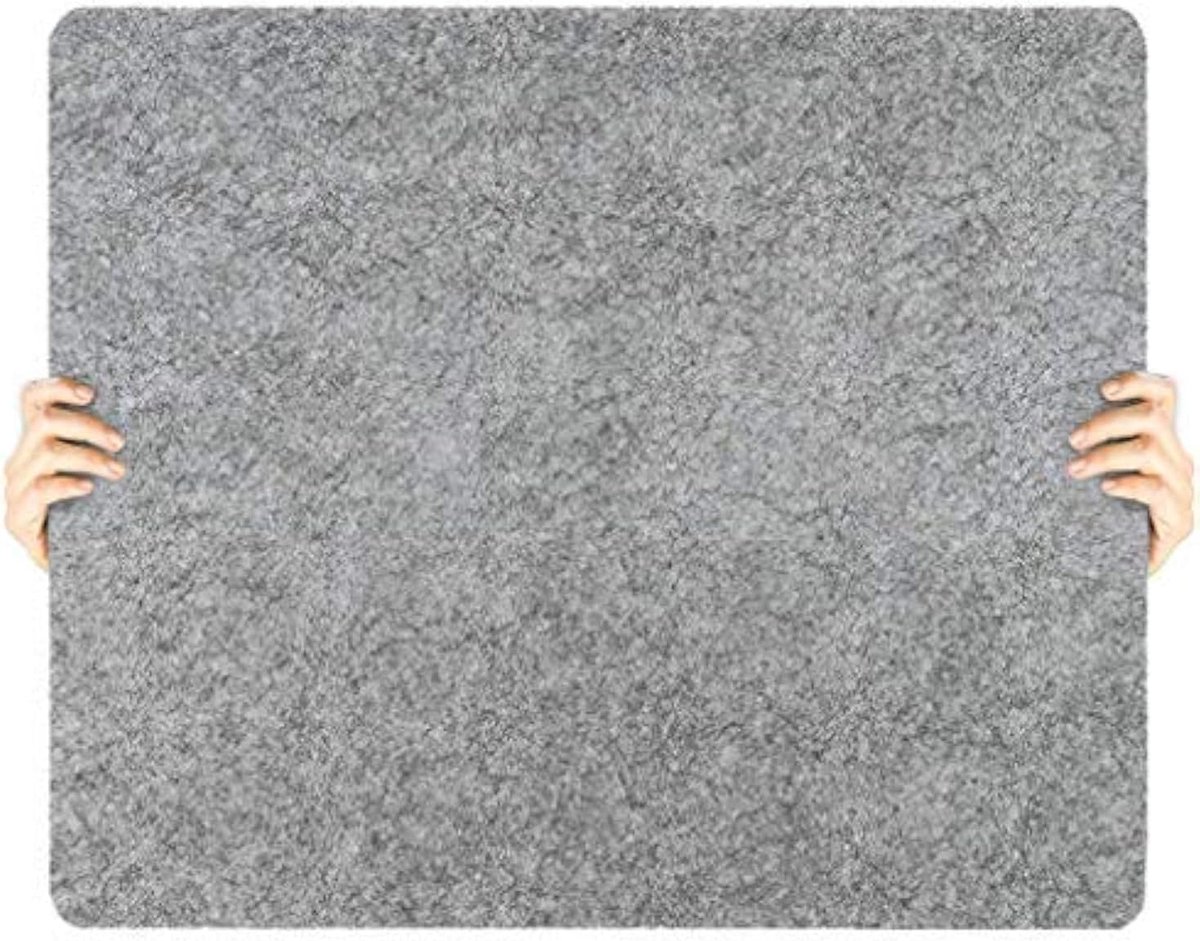Strijkmat 43cm x 60cm - 100% Nieuw-Zeelandse wol - Retentievermogen van warmte - Ideaal voor quilten en naaien - ShopVlot