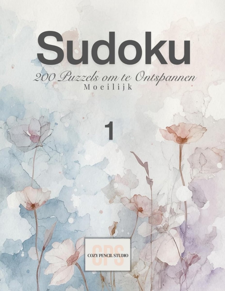 Sudoku puzzels 200 stuks - moeilijk niveau - ontspanning - perfect voor puzzelliefhebbers - ShopVlot