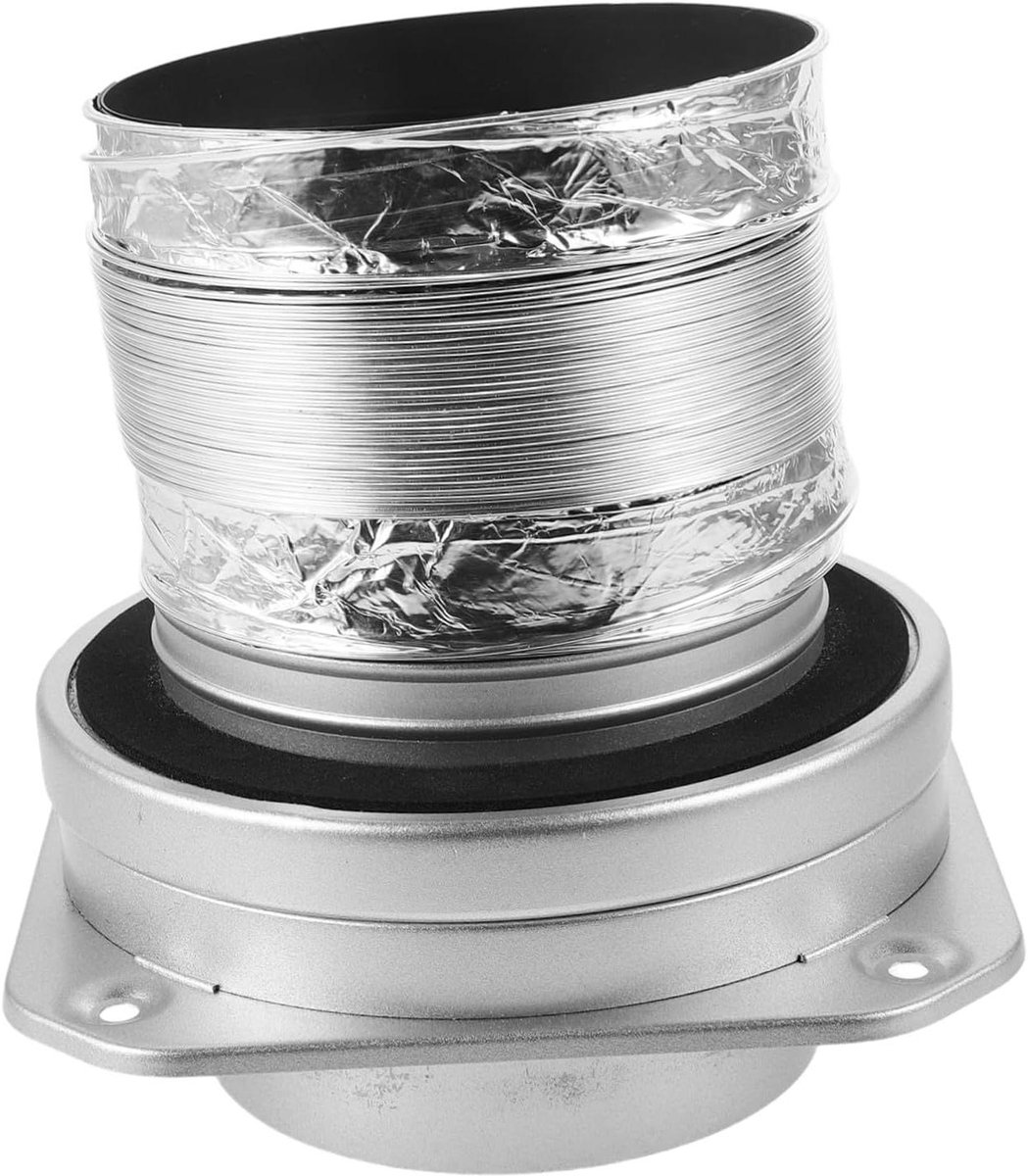 Droger Afvoeraansluiting Wasdroger Koppeling Ventilatie Wasruimte Organiseren Magnetische Lekvrije Afdichting 14.5 x 14.5 x 8.8 cm