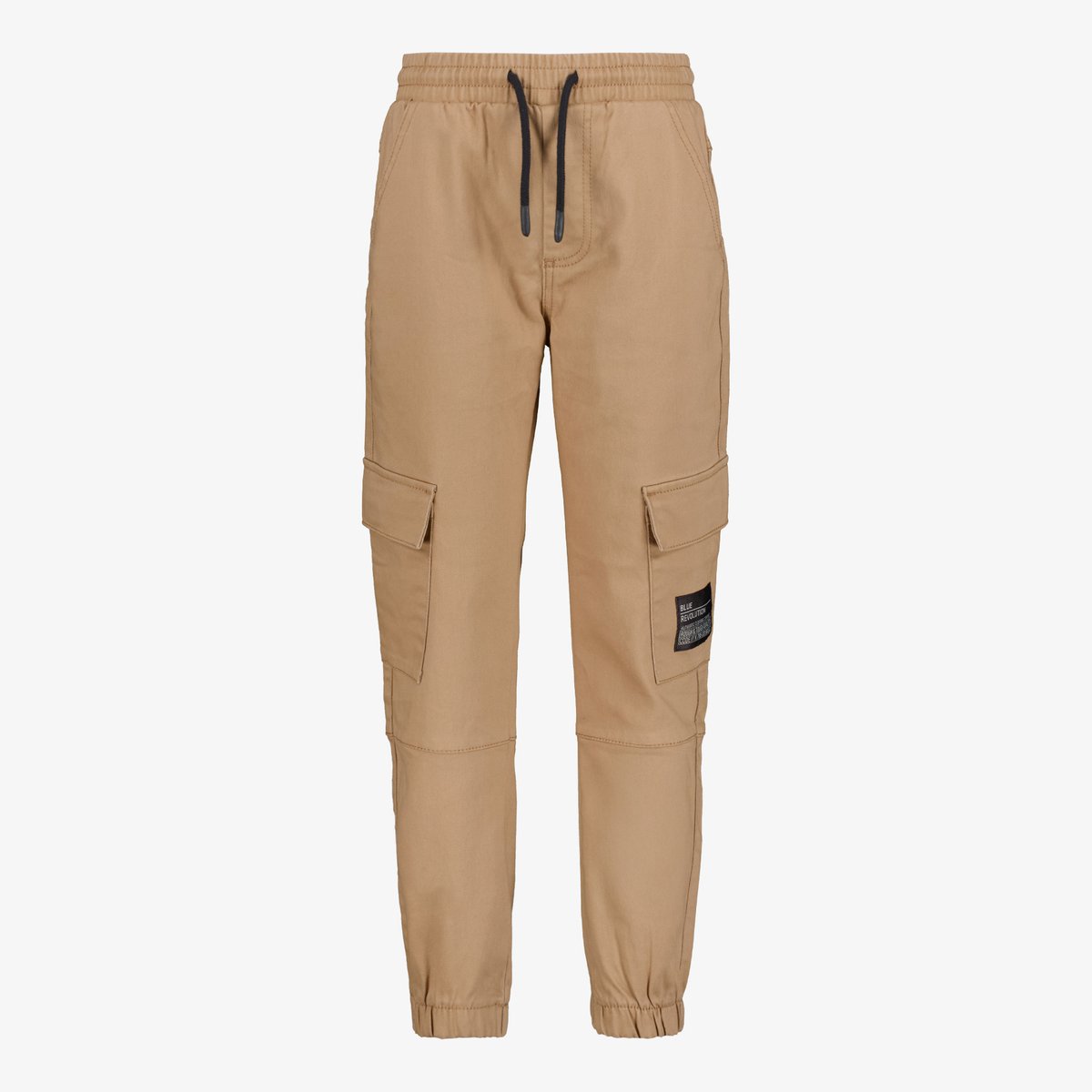 Unsigned jongens cargo broek beige - Maat 134/140