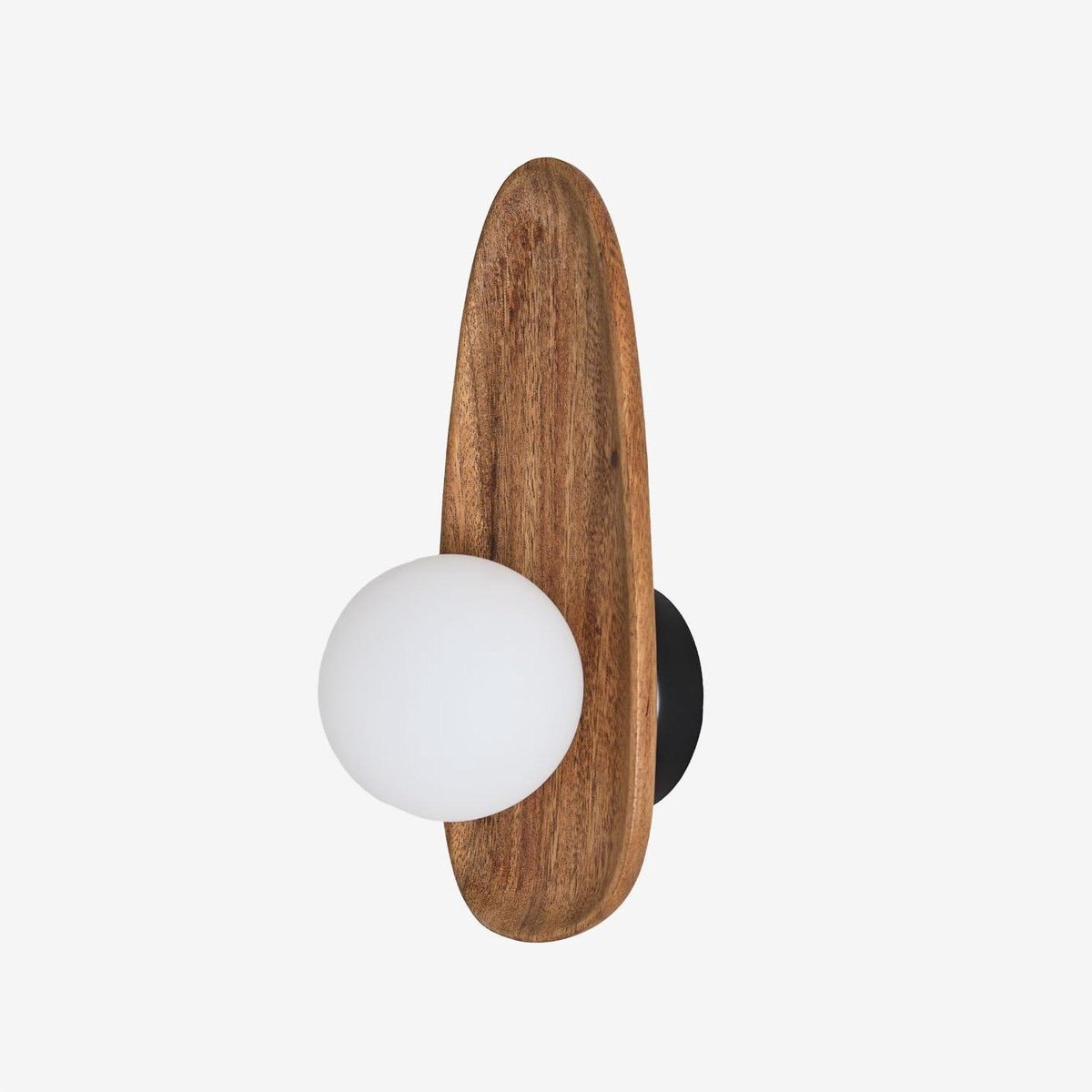 Wandlamp - Sfeerverlichting - Woonkamer Verlichten - Opaal Glazen Bol - 30 cm - Niet gespecificeerd