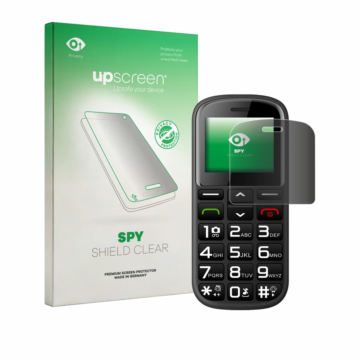 upscreen - privacy screenprotector voor artfone CS182 - Folie Beschermfolie Blauwlichtfilter